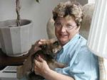 My grandmother holding baby Kimahri. My grandmother holding baby Kimahri.