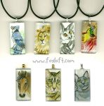 Sumi Glass Pendants - Group 10 Sumi Glass Pendants - Group 10