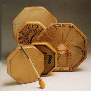 Single-sided Tambourine Drums